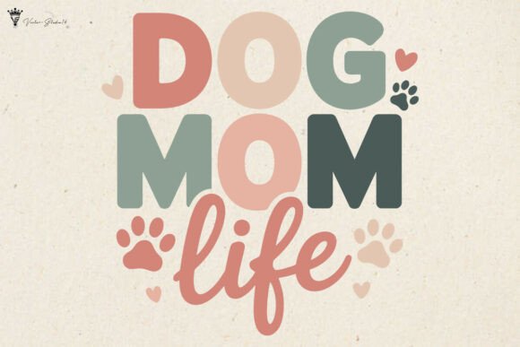 Dog Mom Life SVG PNG: A Versatile Design for Pet-Loving Projects