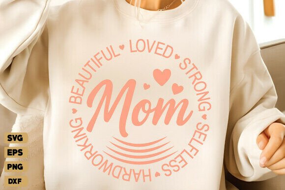 Happy Mothers Day SVG & PNG: A Must-Have Graphic Design Asset for T-Shirt Designs