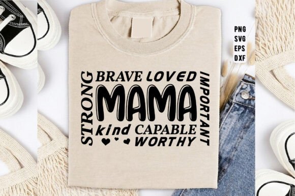 Mama SVG, Mom Life SVG PNG: A Versatile Graphic Design Asset for T-Shirt Projects