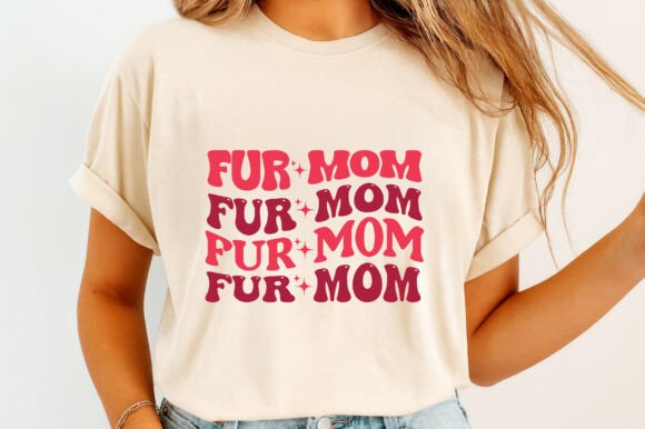 Mom Fur Mom Valentine SVG: A Versatile Graphic Design Asset for T-Shirt Designs