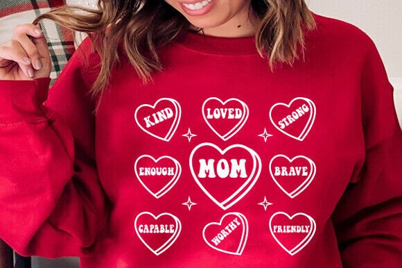 Mom Quotes SVG and Hearts PNG for T-Shirt Designs: A Seller’s Review