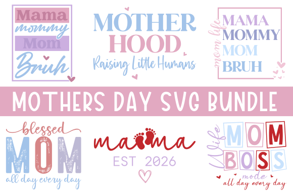 Mom Quotes SVG Bundle: A Graphics Asset for T-Shirt Designs and Content Publishing