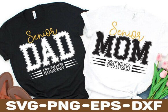 Senior Mom 2026 SVG: A Heartfelt Graphic for T-Shirt Designs